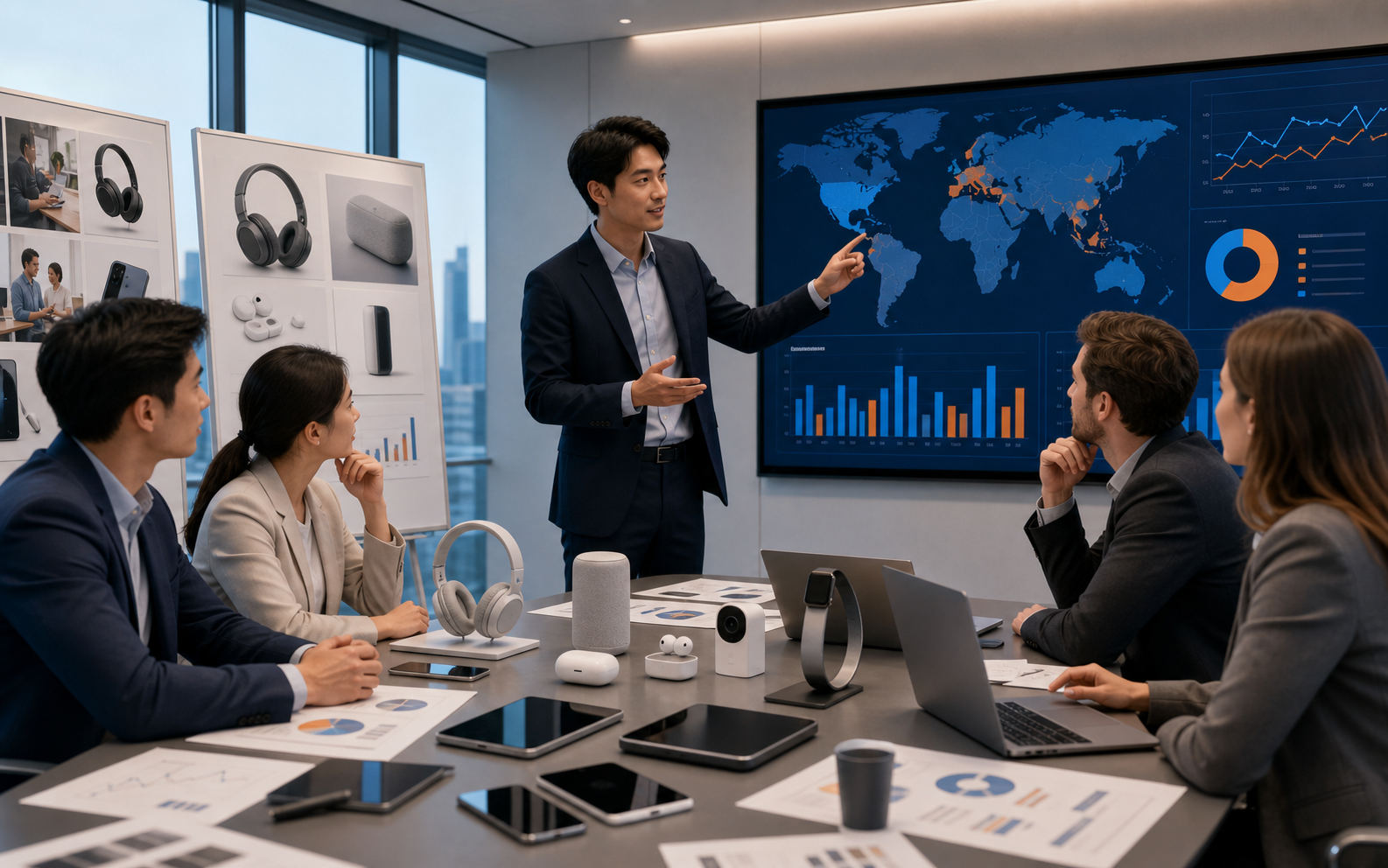 Performance marketing dashboard review for consumer electronics expansion